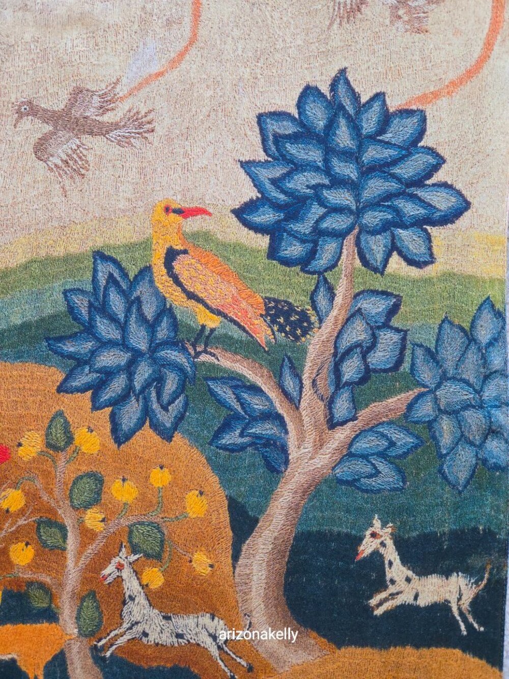 NWT The Met Modal Cashmere Scarf American Folk Art Museum - Picture 3 of 15